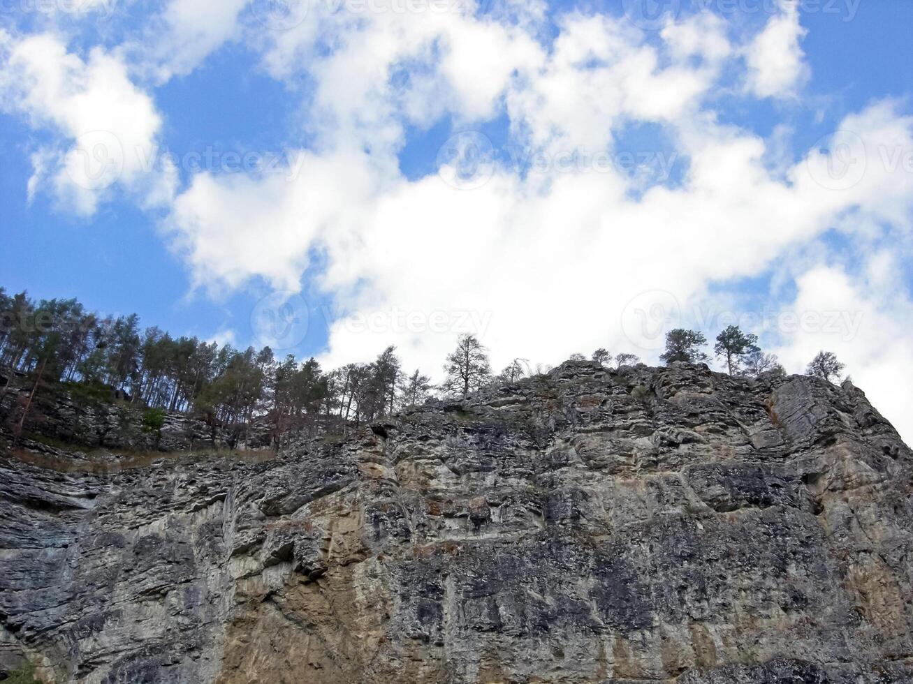 Beloretsky tract. Nature is in the way of the Beloretsky tract. Roads and landscape. photo