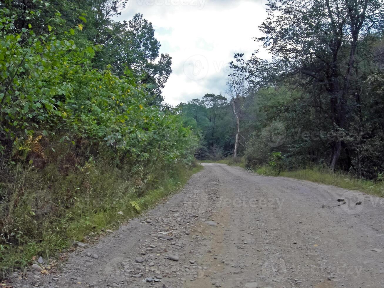 Beloretsky tract. Nature is in the way of the Beloretsky tract. Roads and landscape. photo