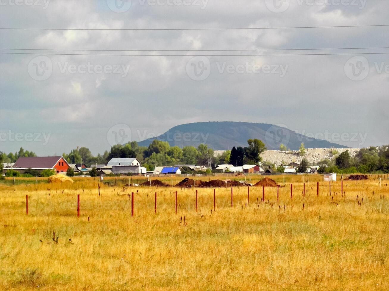 Beloretsky tract. Nature is in the way of the Beloretsky tract. Roads and landscape. photo