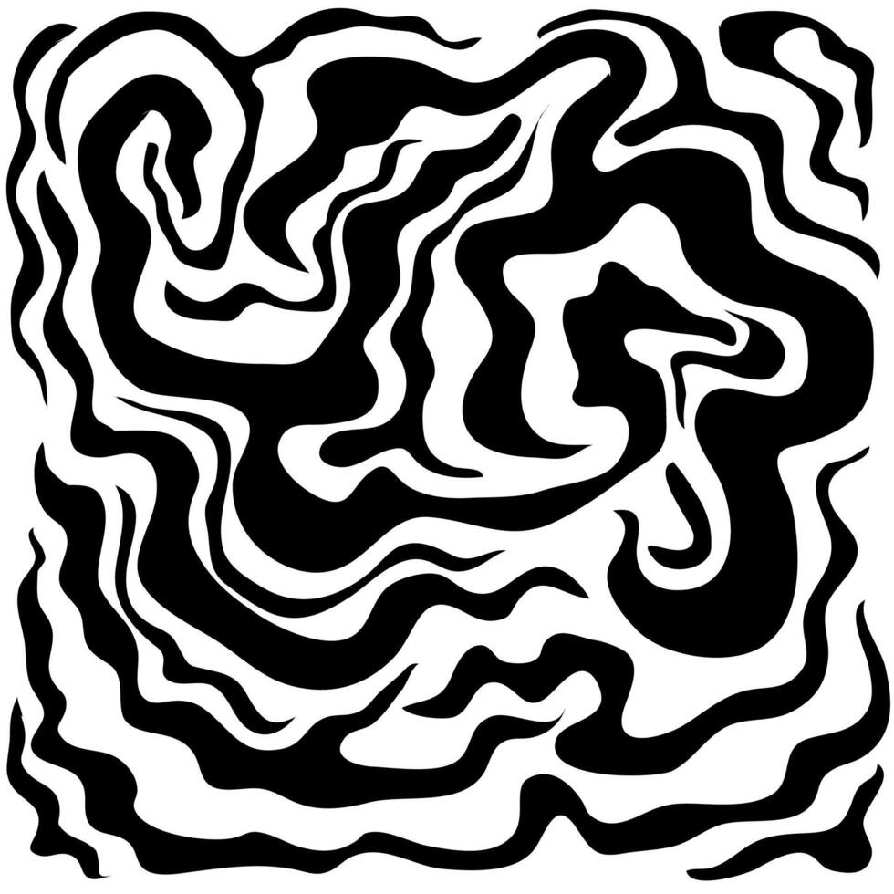 Original abstract background decorated with a black and white pattern in the form of lines and stripes vector