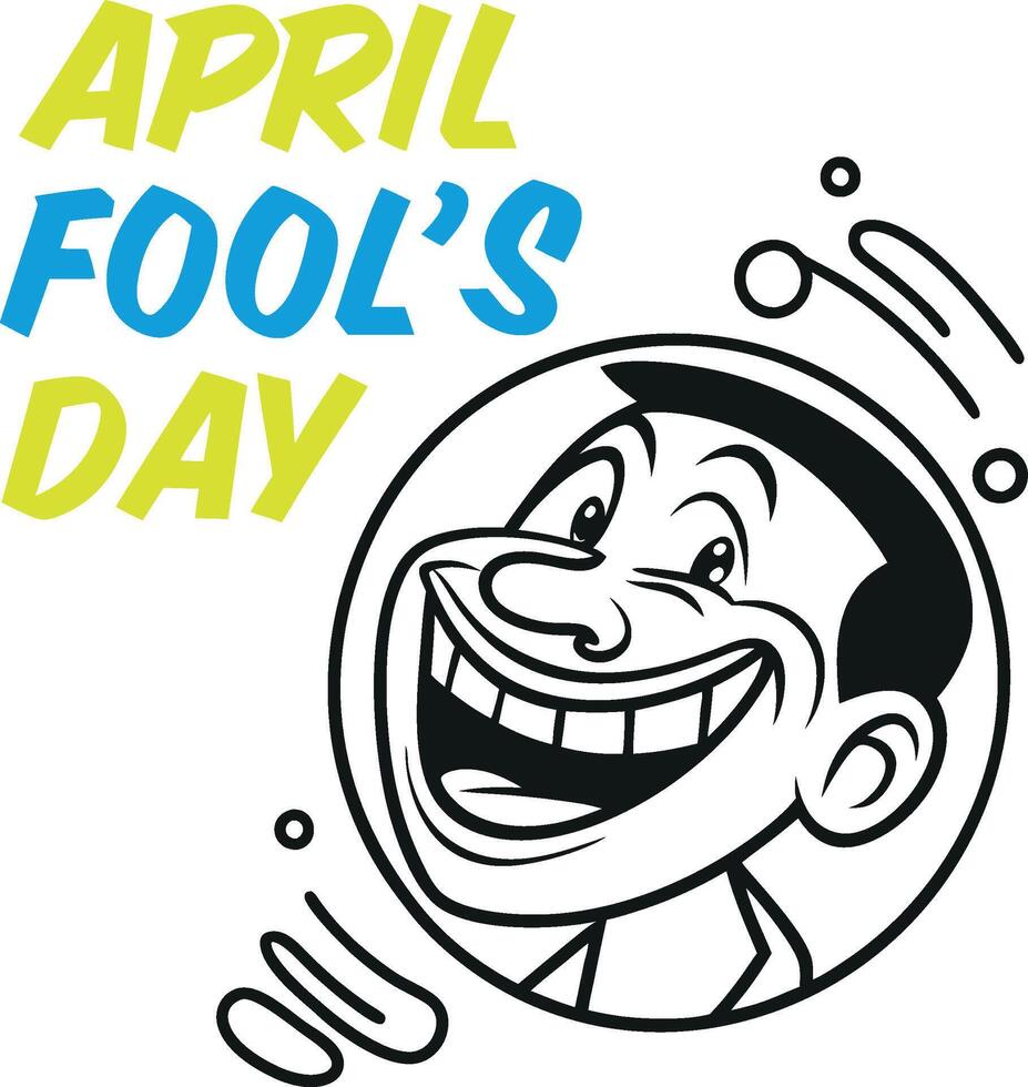 Creative April Fool's Day Illustrations vector