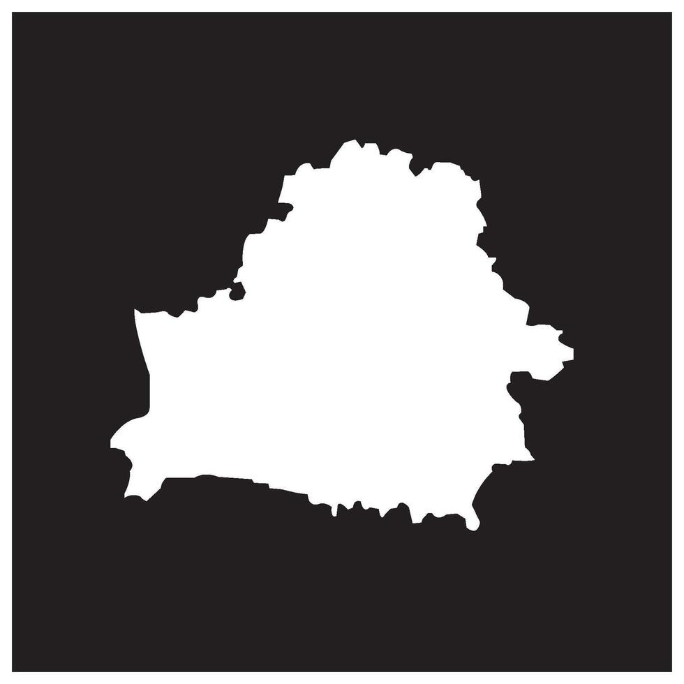 Map of Belarus design vector