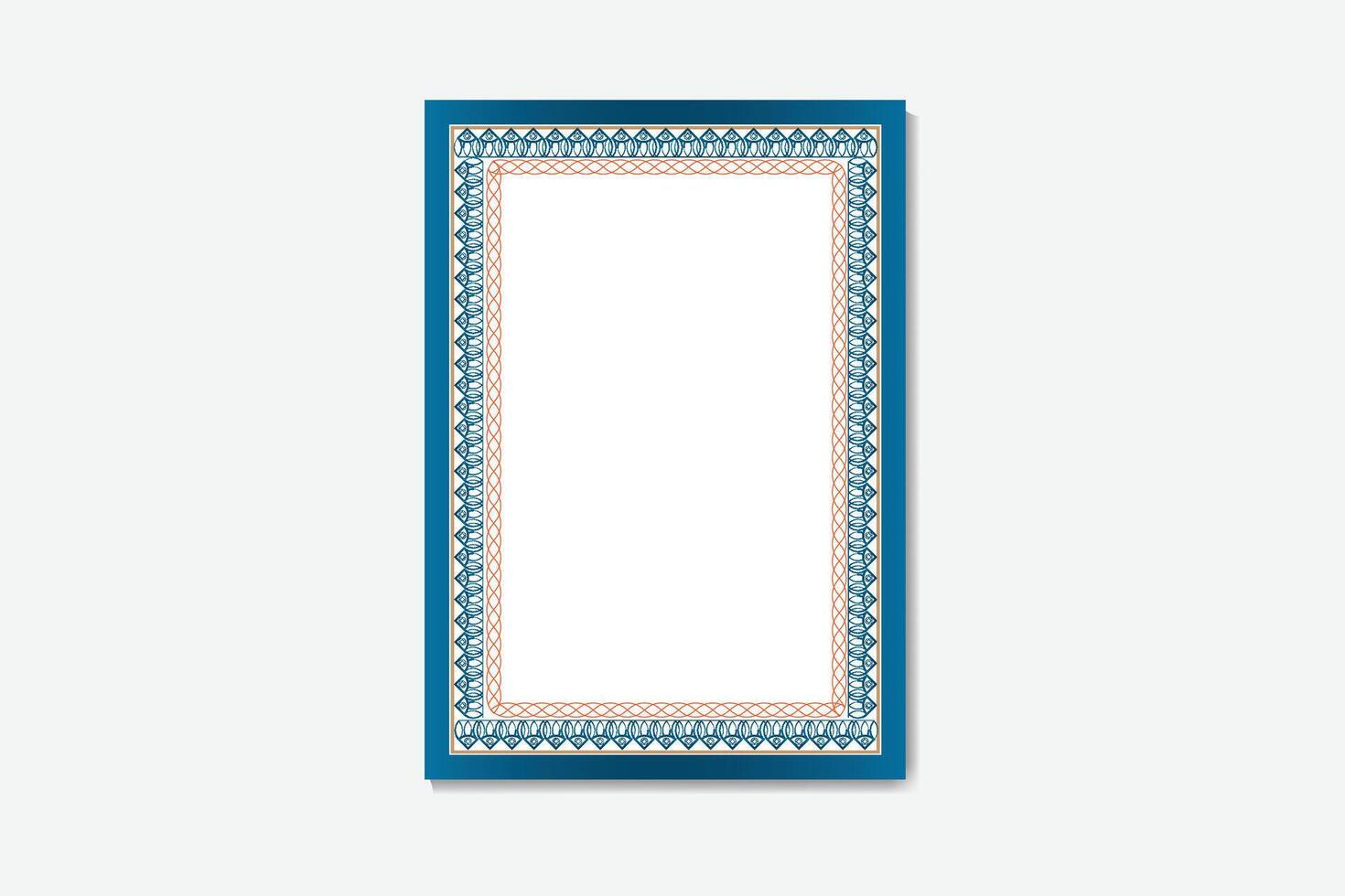 Classic Decorative Elegant Frame Design vector