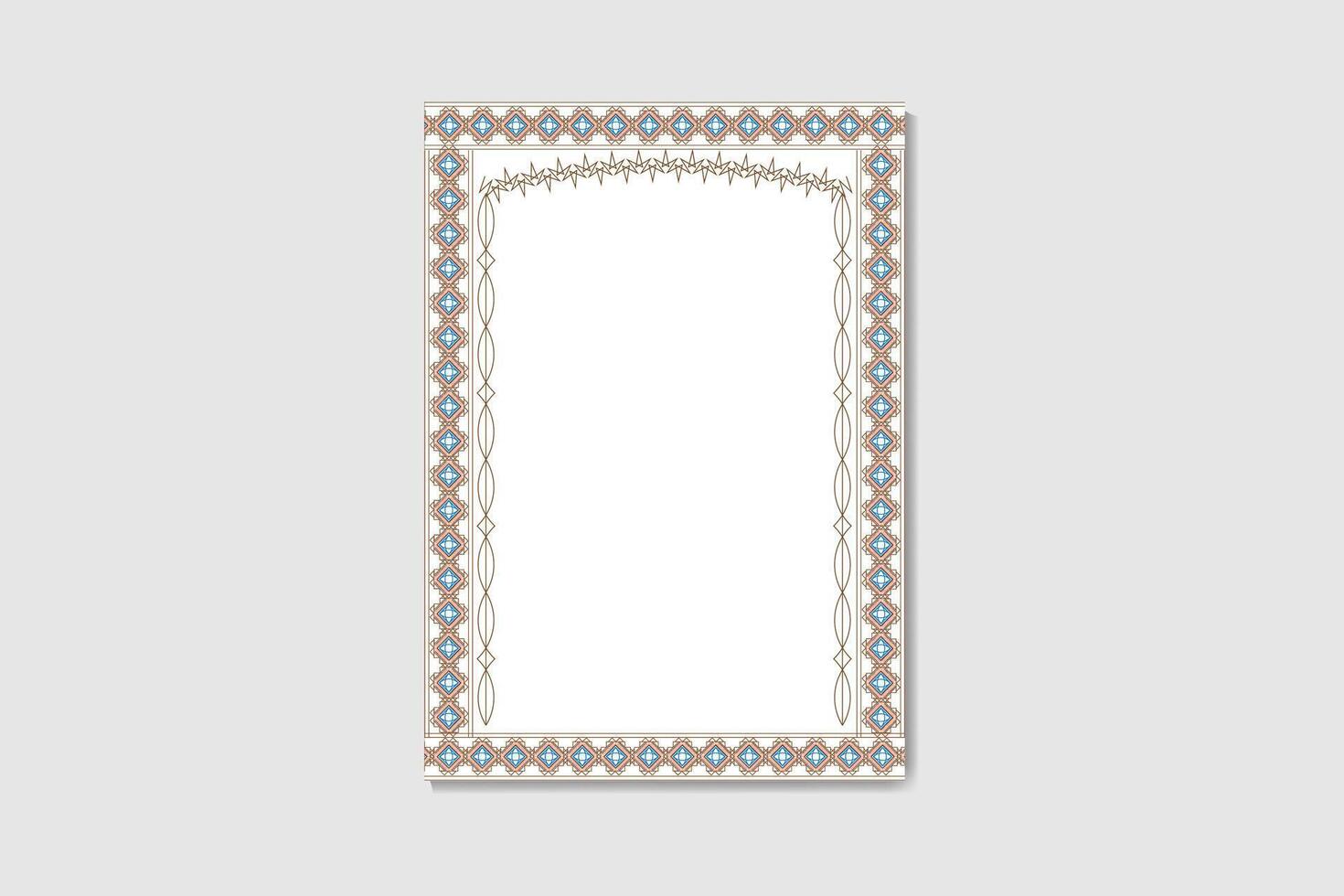 Decorative Frame Template Design vector