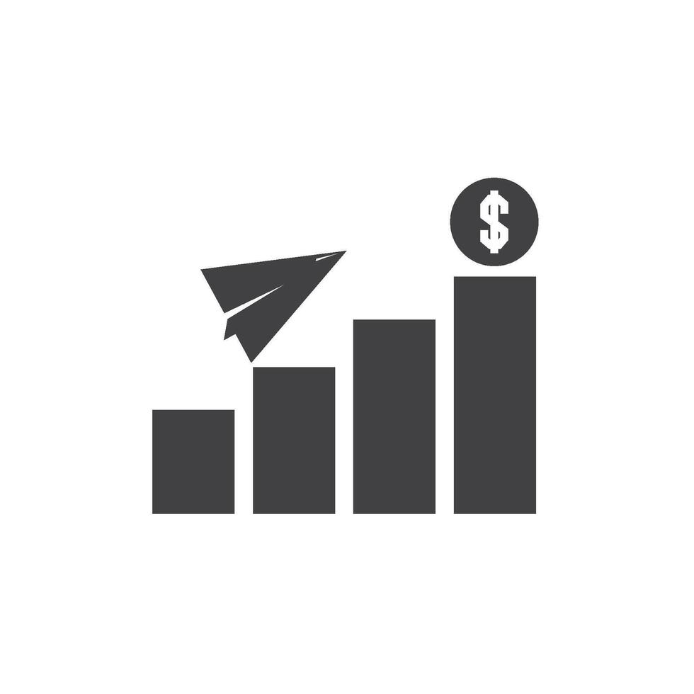 efficient is money icon element design vector