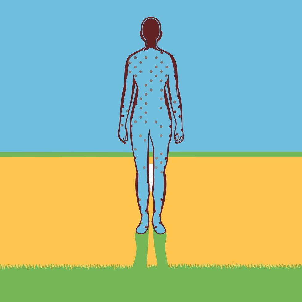 Understanding Body Spots A Guide to Common Skin Conditions vector