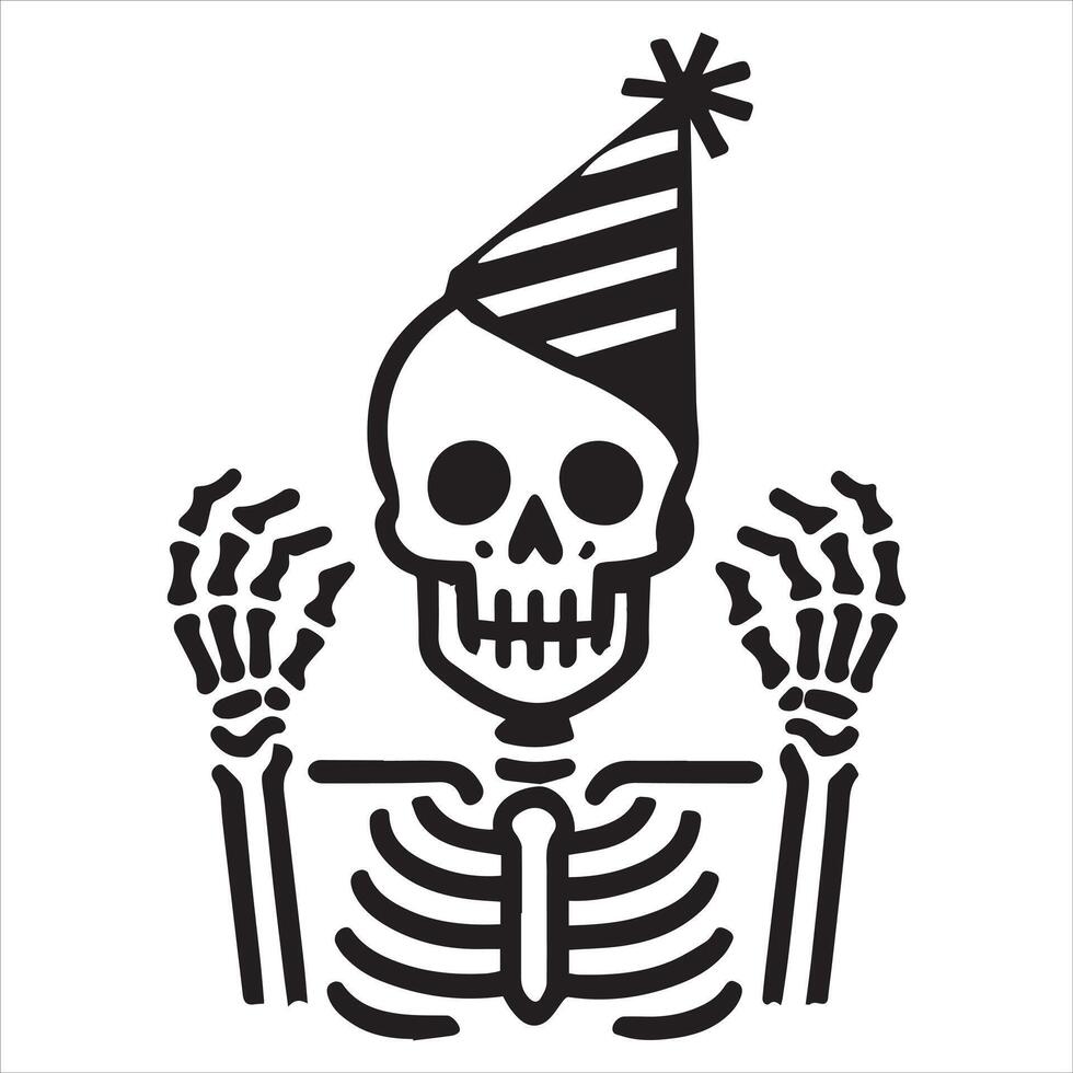 Bone Party Celebration Illustration vector