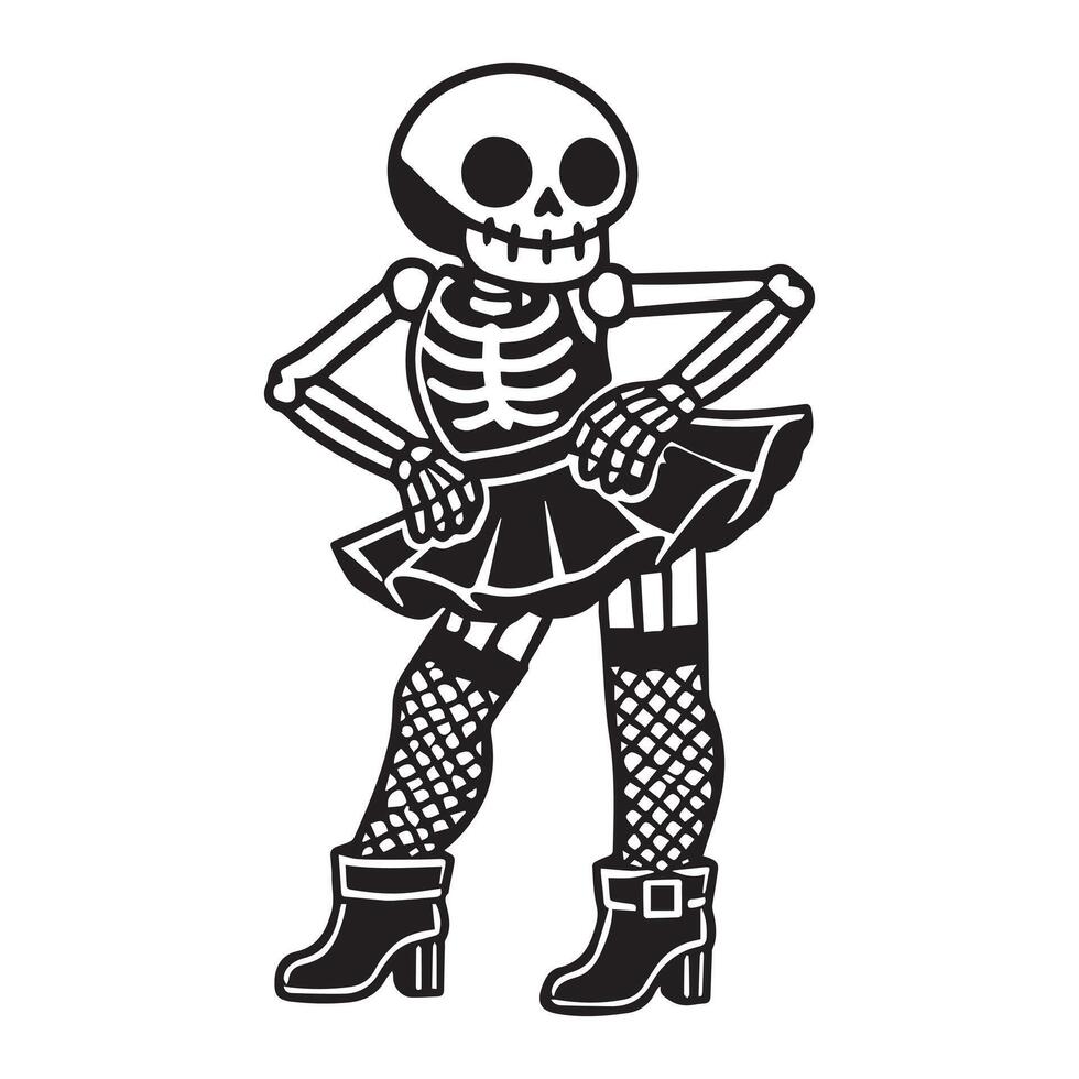 Bone and Grace The Art of the Female Skeleton vector