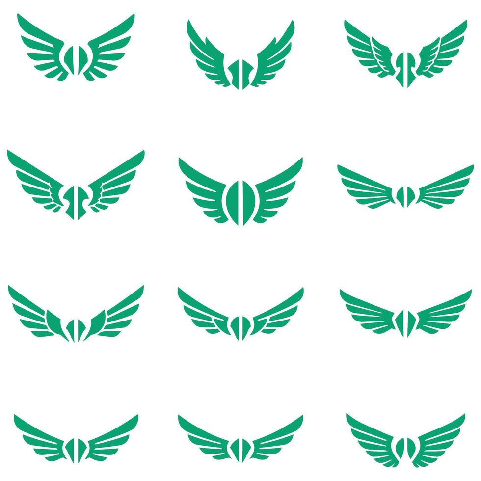Freedom Wings Vectors Collection for Military Designs