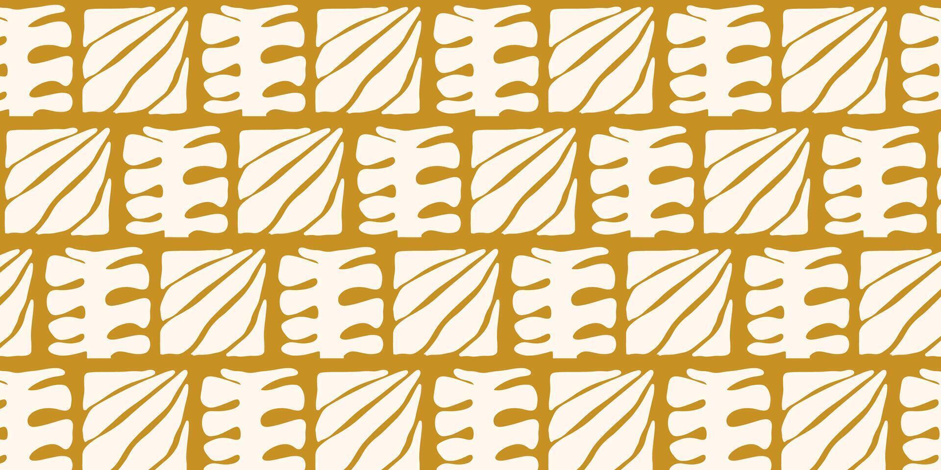 Abstract botanical seamless background vector
