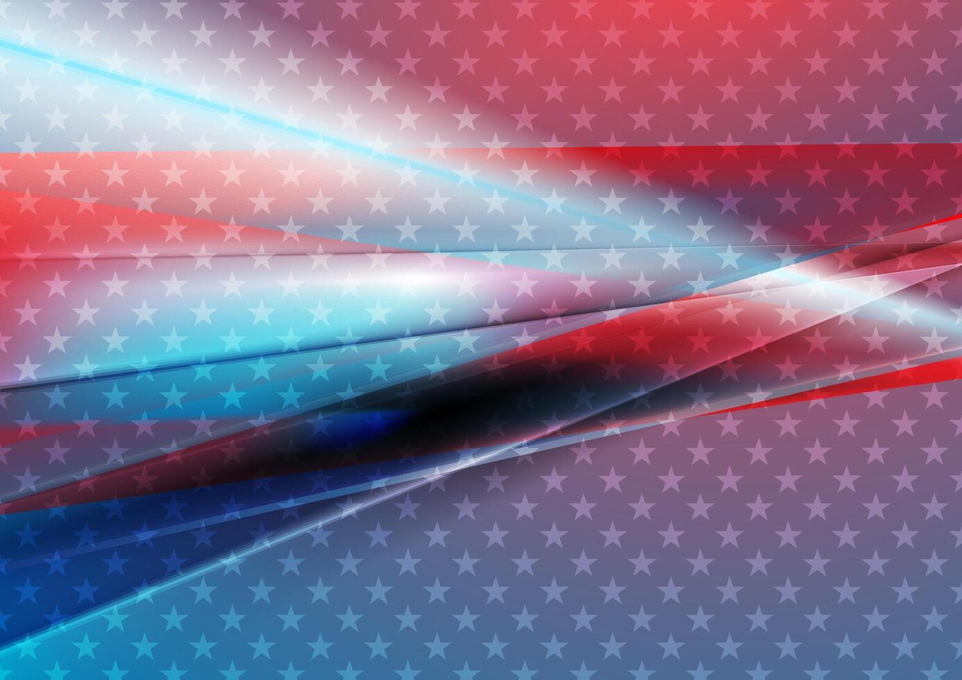 USA colors abstract bright background vector