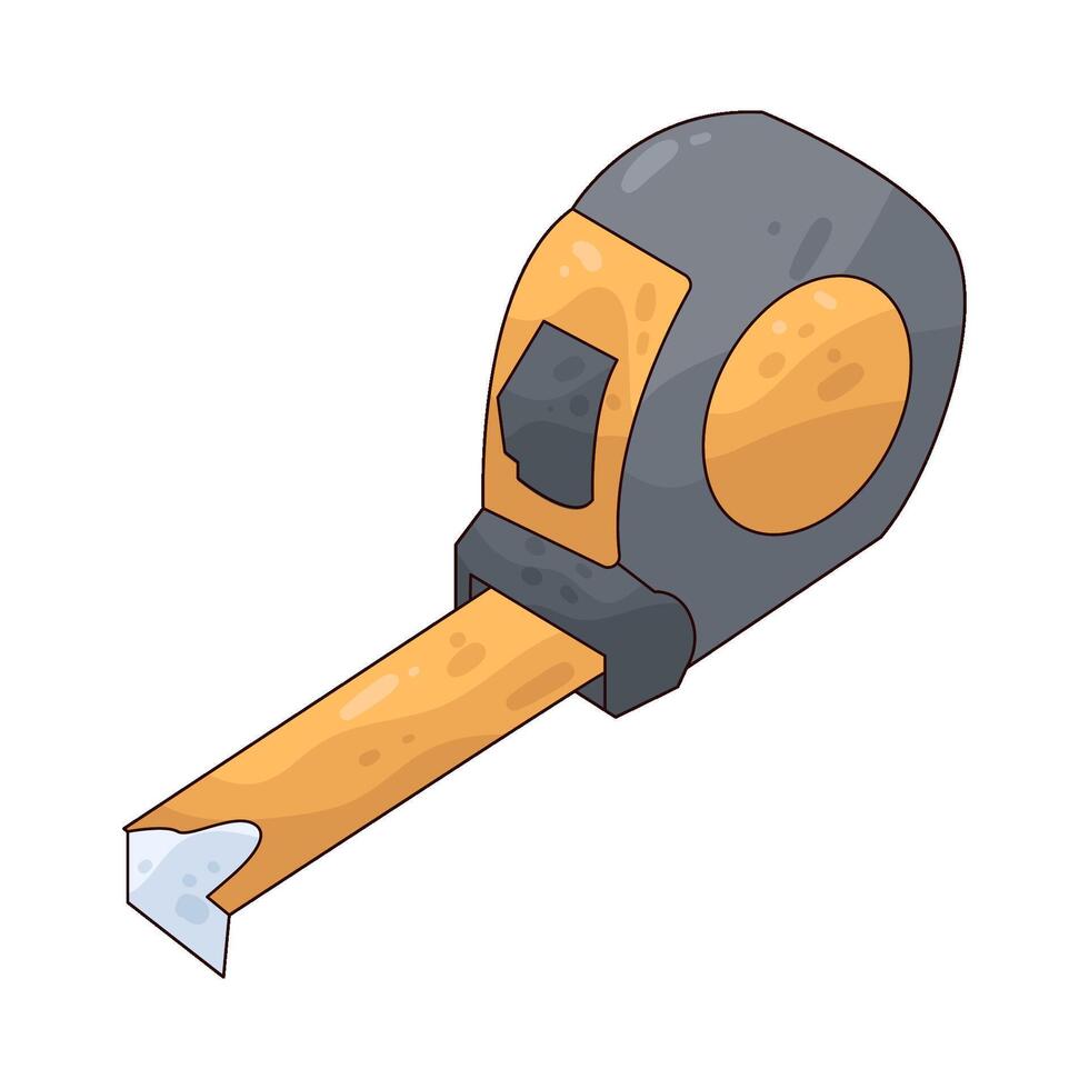 Illustration of Tape Measure vector