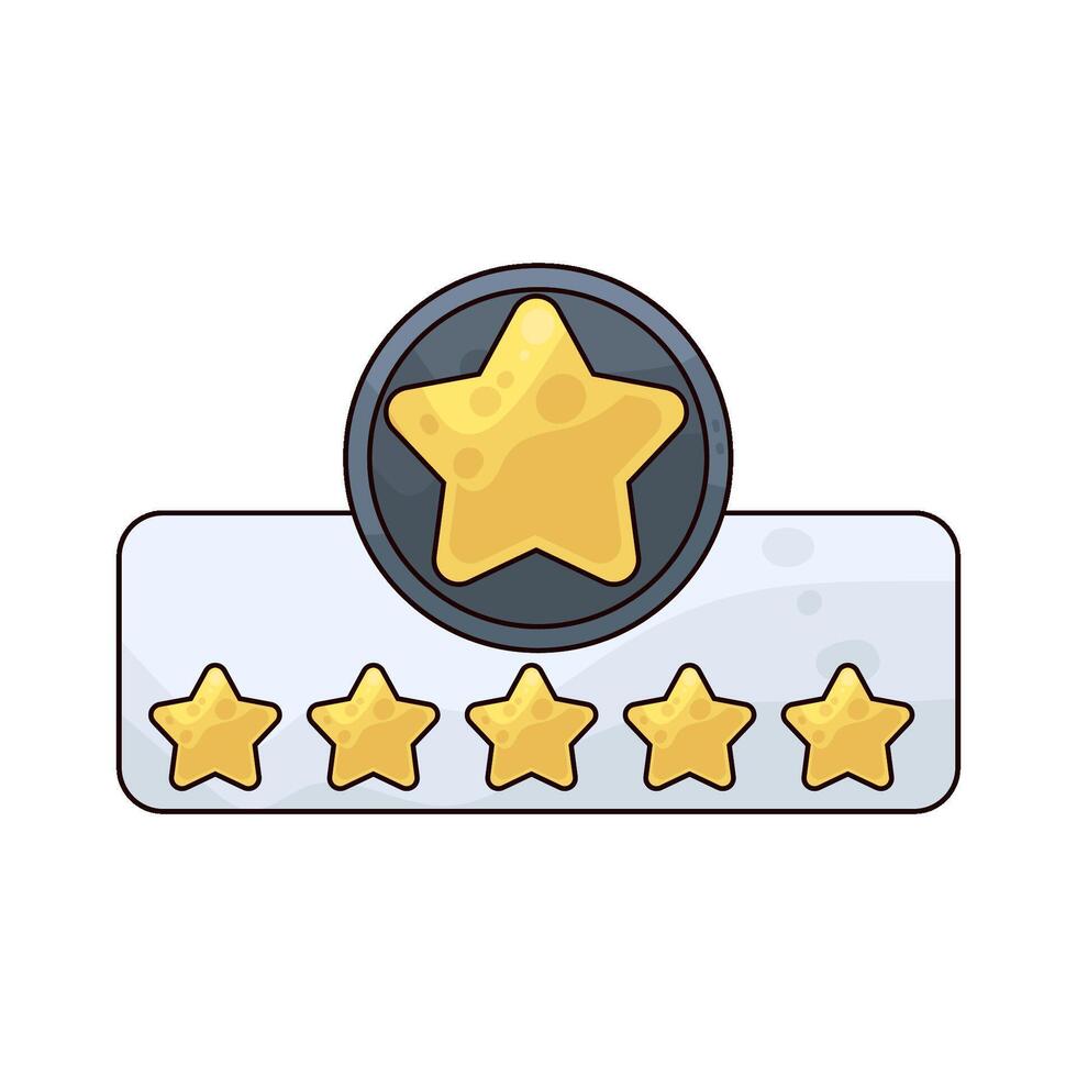 Illustration of Customer feedback vector