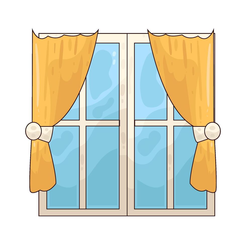 Illustration of Window vector