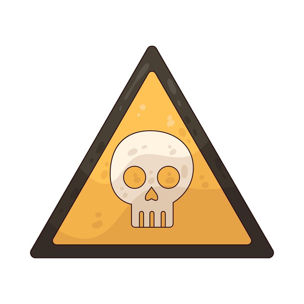 Illustration of Danger Sign vector