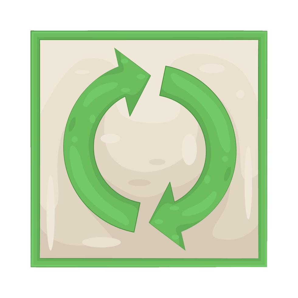 Illustration of Reuse Symbol vector