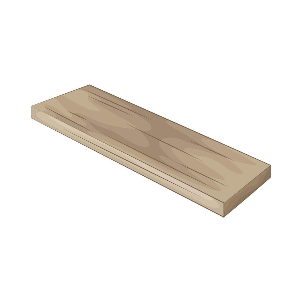 Illustration of Wood Plank vector