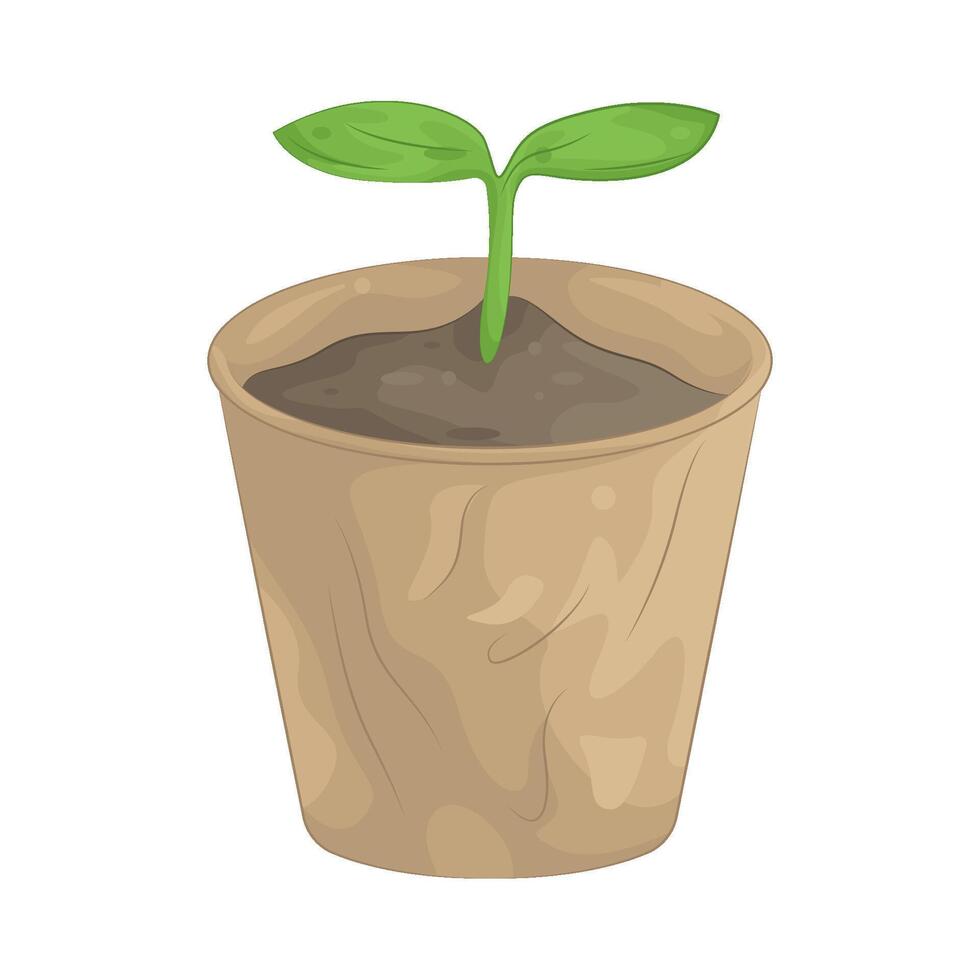 Illustration of Tree Planting vector