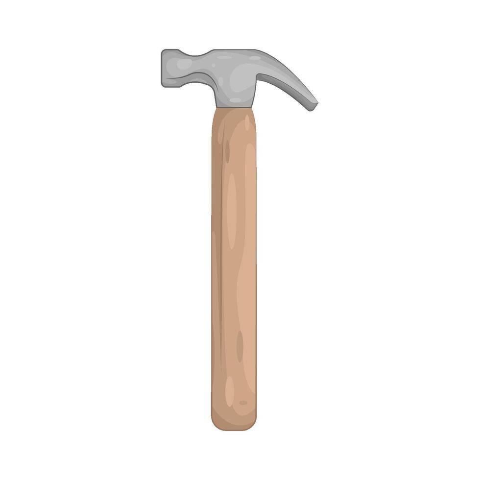 Illustration of hammer vector