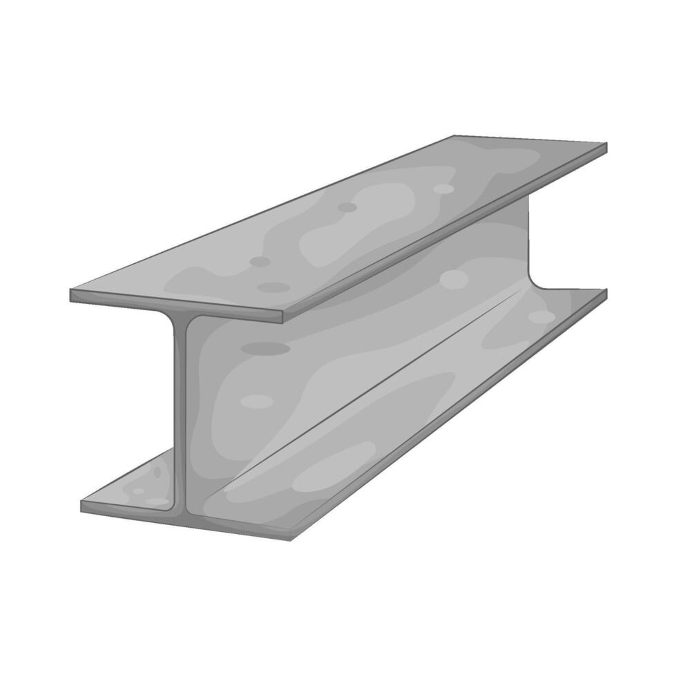 Illustration of Steel Beam vector
