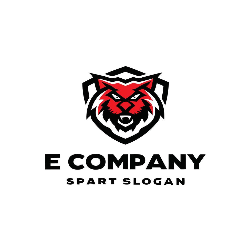 e company logo design vector
