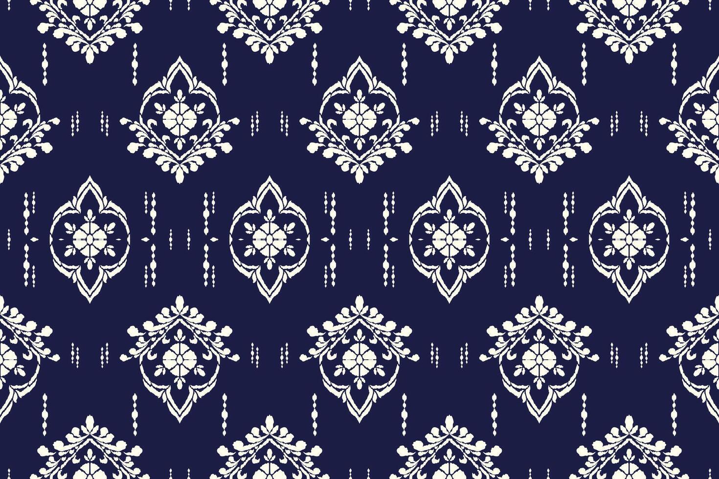 damask seamless pattern background. Classical luxury old fashioned damask ornament, royal victorian seamless texture for wallpapers, textile, wrapping. Exquisite floral baroque template. vector