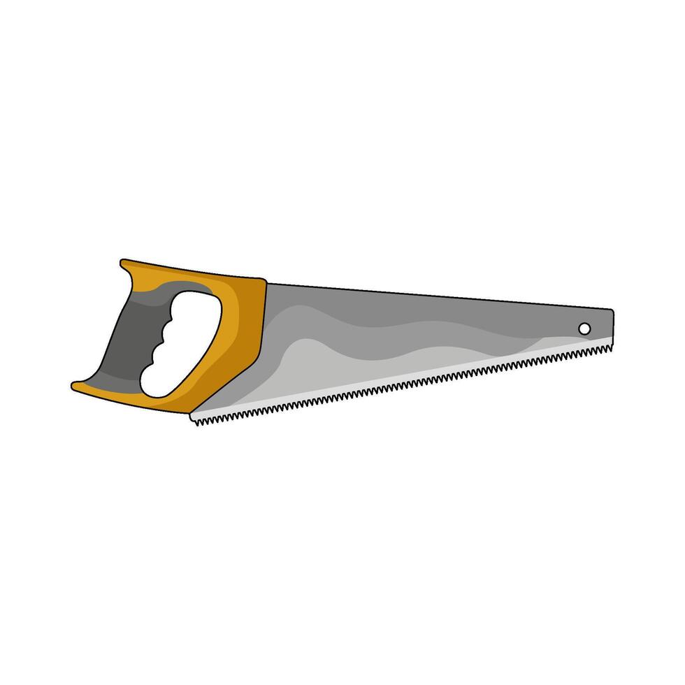 illustration of saw vector