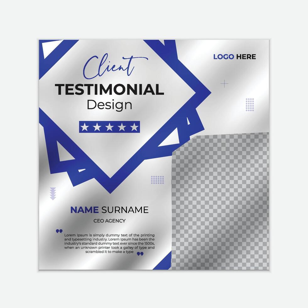 Bold and Beautiful Unique Testimonial Design Inspirations Standout Client Feedback Displays vector