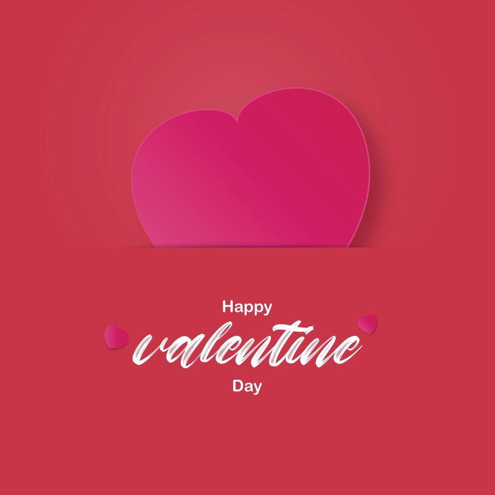 Happy Valemtine Day card vector