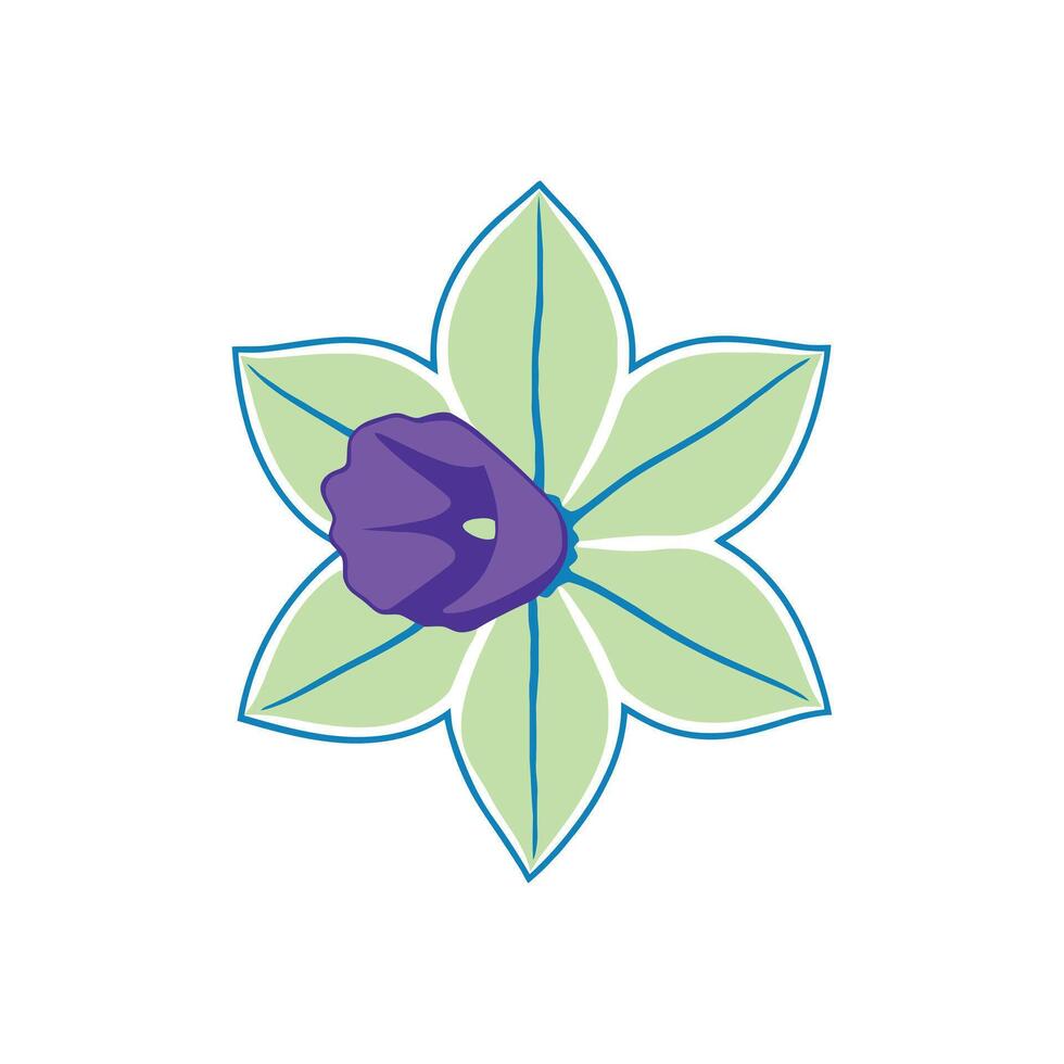 Detailed Daffodil Flower Illustration Perfect for St Davids Day Celebrations vector