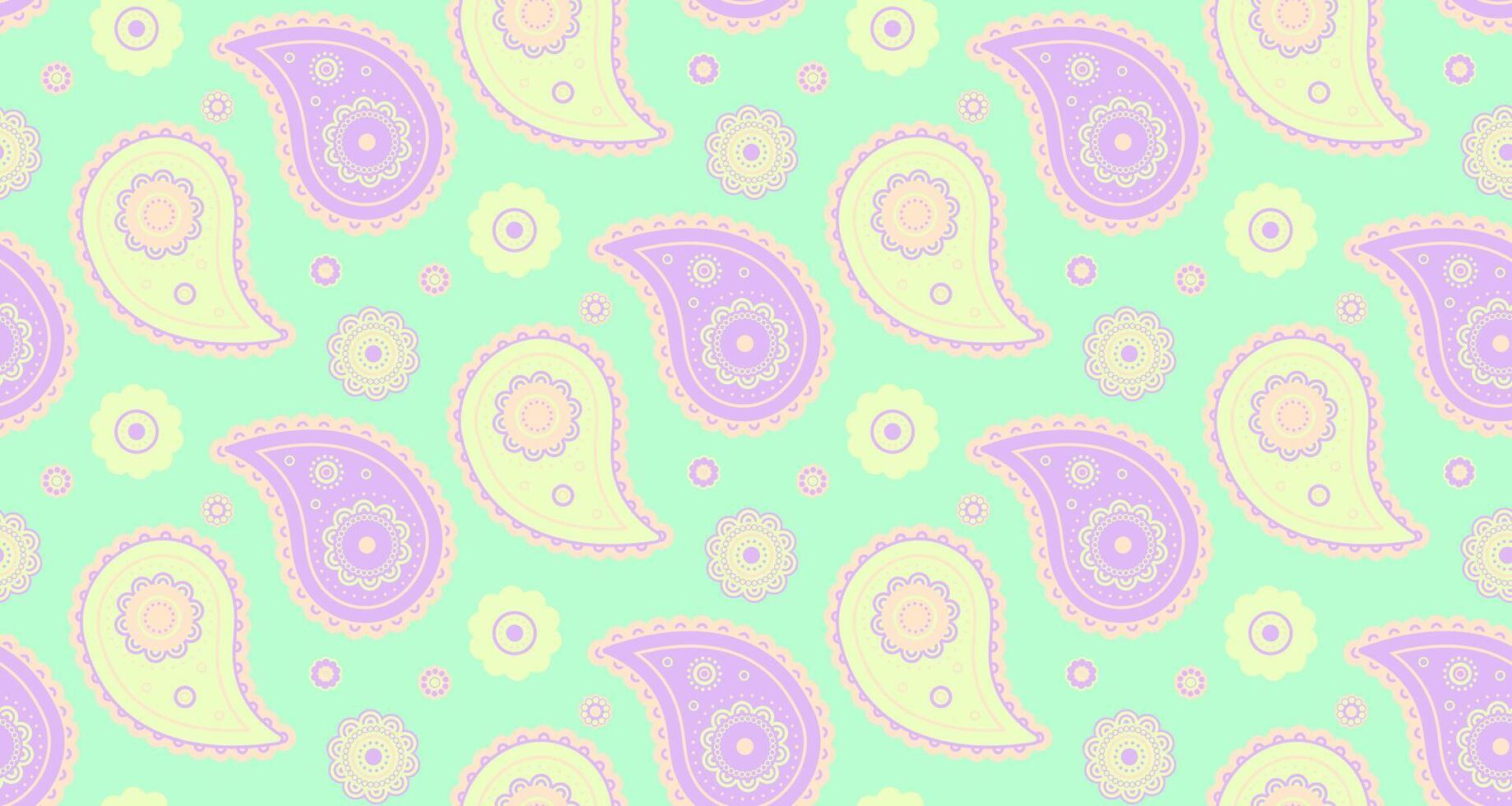 Flower wedding as indian floral pattern. Abstract material on lovely ethnic. Leaf greeting card with sample style. vector