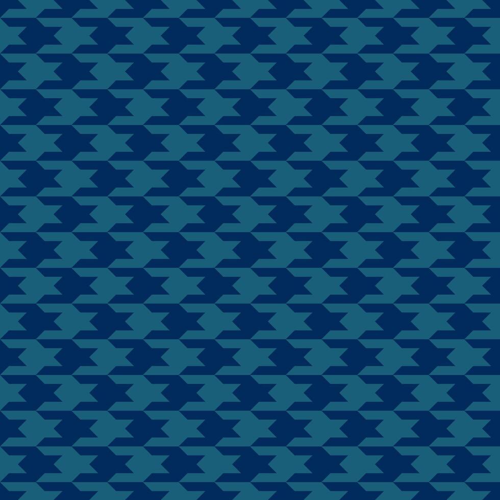 Striking geometric pattern in deep teal and navy. Seamless design ideal for textile prints, website backgrounds, or modern branding projects. vector