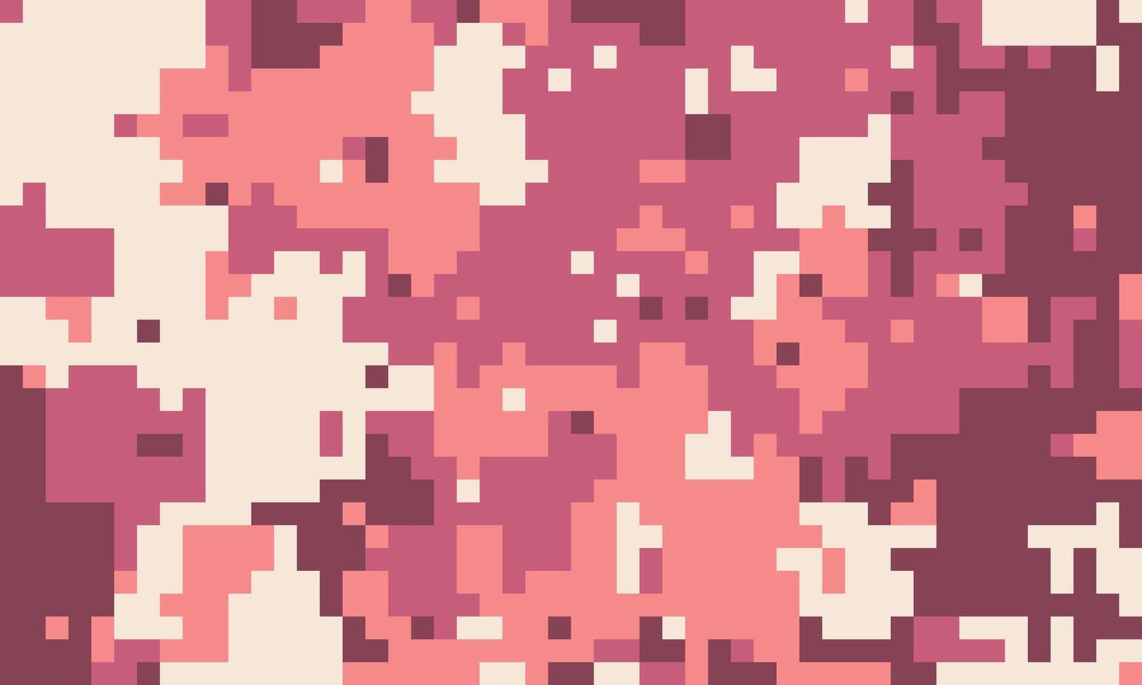 Abstract pixel art background. Warm, muted pink and beige tones create a unique, modern texture ideal for website banners, social media posts, or fashion design. Versatile and visually appealing. vector