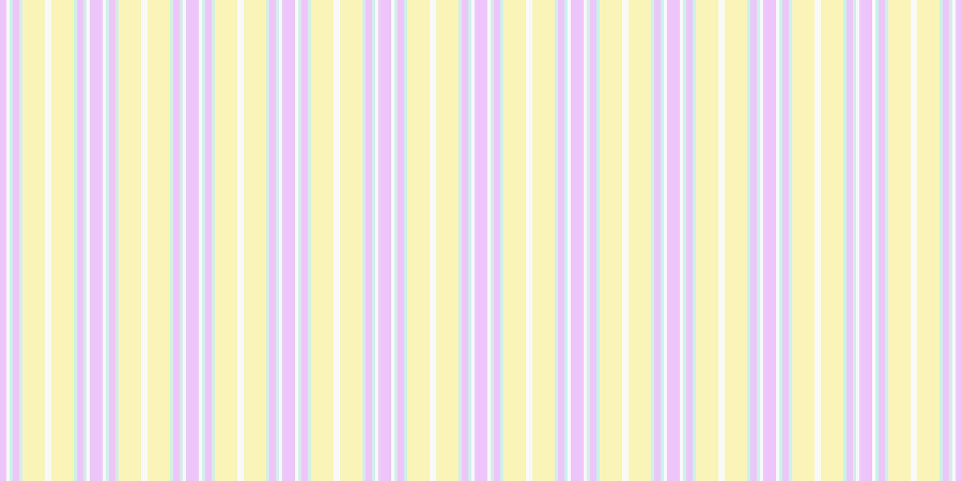 Delightful pastel striped pattern. Perfect for backgrounds, textiles, or stationery designs. Soft yellow, lavender, and mint create a sweet and charming aesthetic. vector