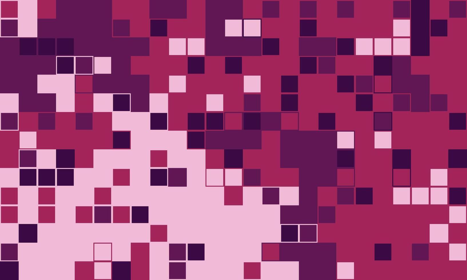 Abstract geometric pattern with pink and purple squares. Modern, stylish design ideal for backgrounds, websites, presentations, or digital art projects. Versatile and visually appealing. vector