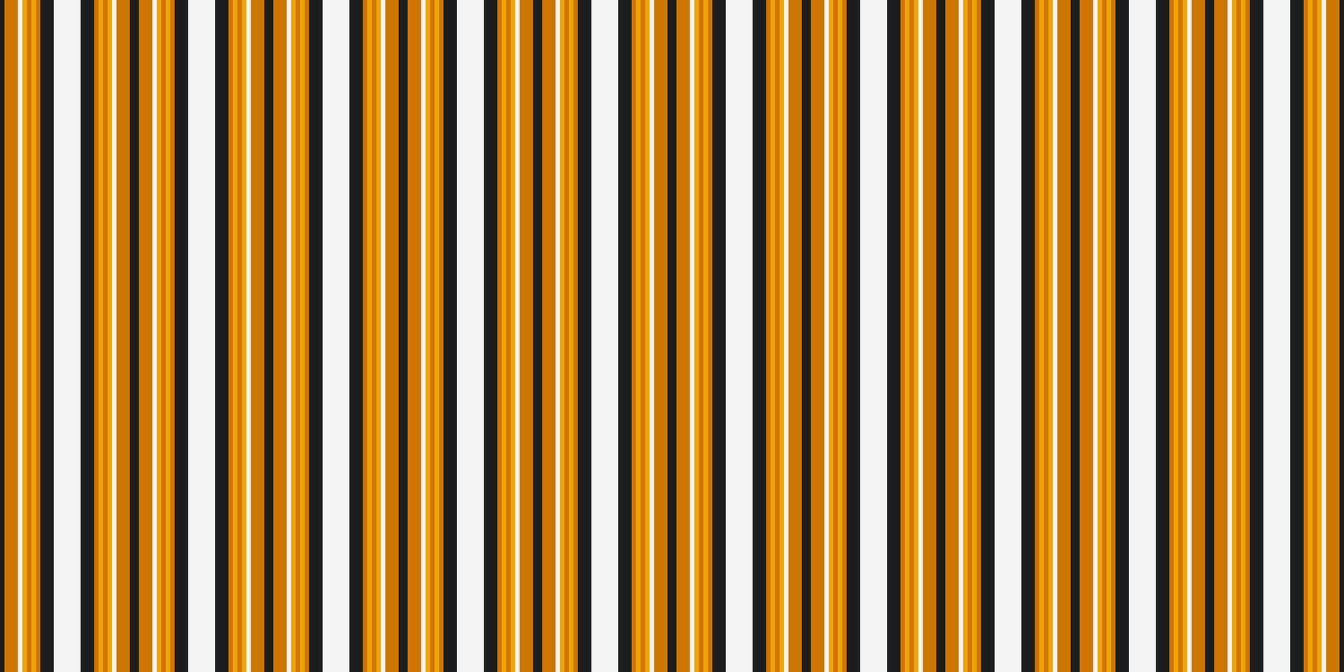 Stylish vertical stripes in orange, black, and white. Perfect for backgrounds, textile designs, or any project needing a bold, geometric pattern. Clean and modern aesthetic. vector