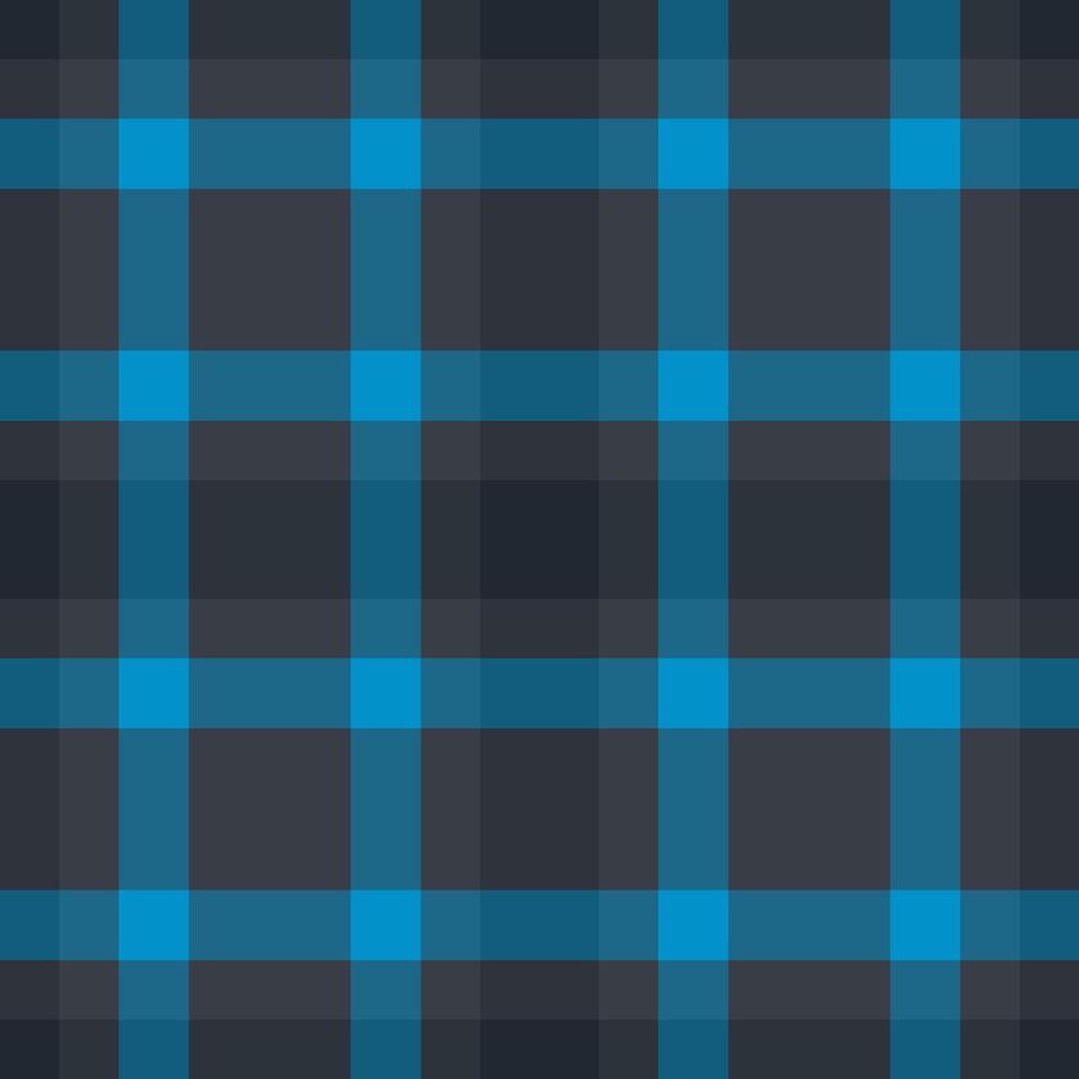 Sleek blue and gray plaid pattern. Perfect for website backgrounds, textile designs, or modern branding. Clean, simple, and versatile, this image offers a sophisticated aesthetic. vector
