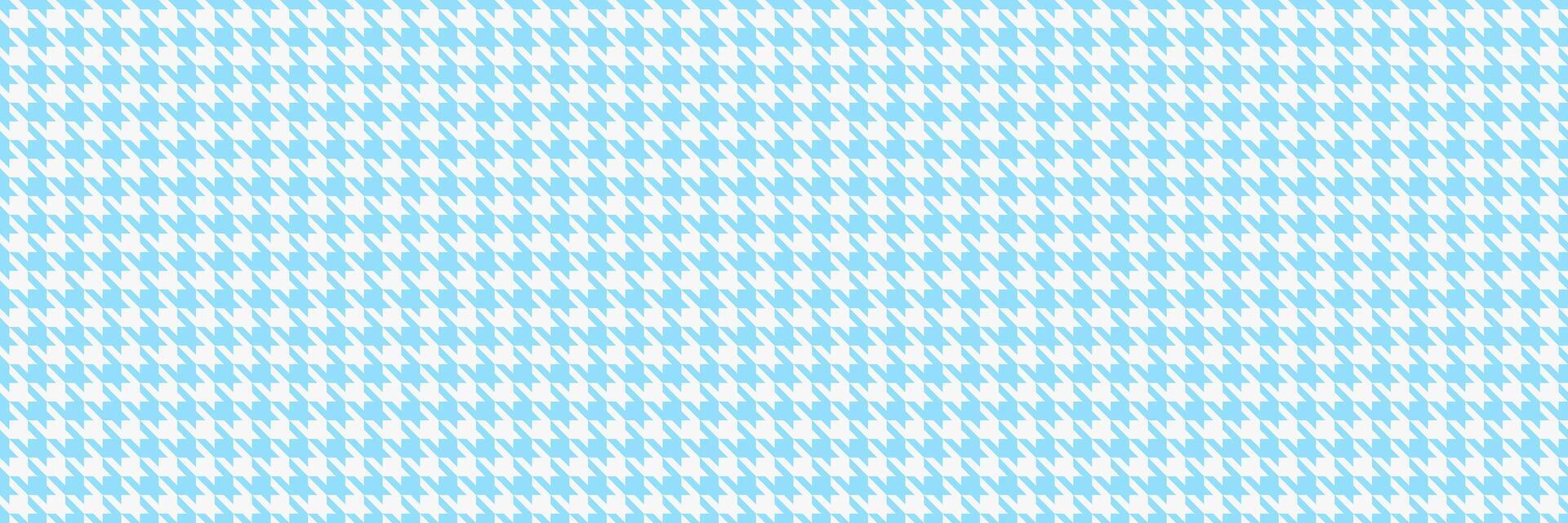 Elegant light blue and white houndstooth pattern. Perfect for textile designs, website backgrounds, or stylish stationery. Clean, modern, and versatile. vector