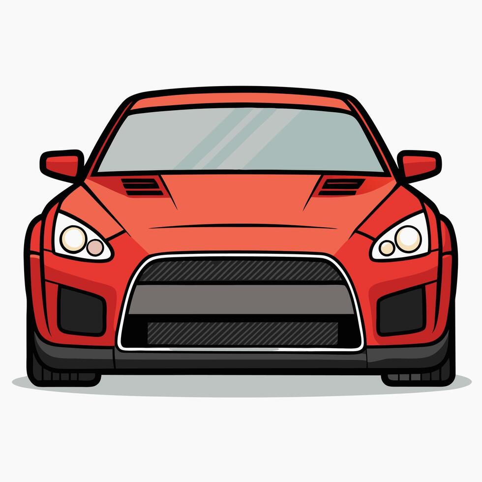 Premium Car Illustration for Exclusive Marketing Materials vector