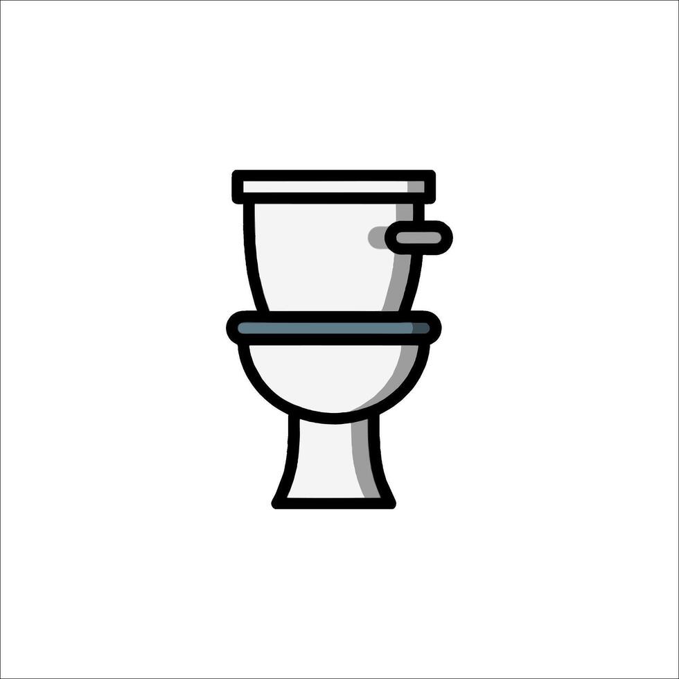 Toilet icon illustration vector