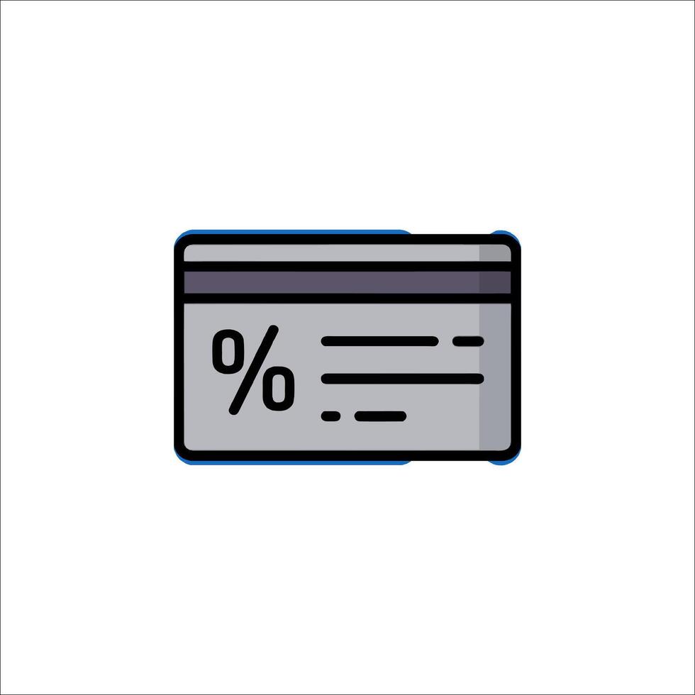 Credit card icon illustration vector