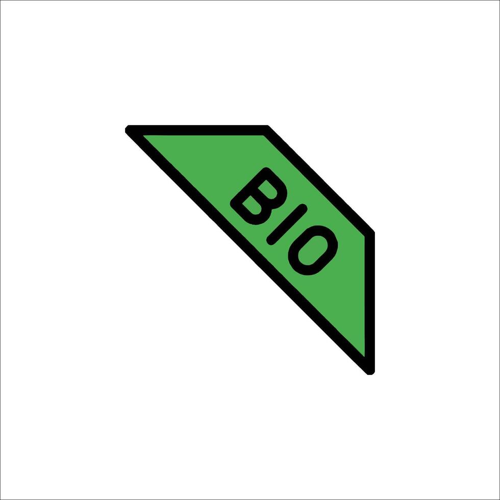 A green and black arrow pointing to the word bio vector
