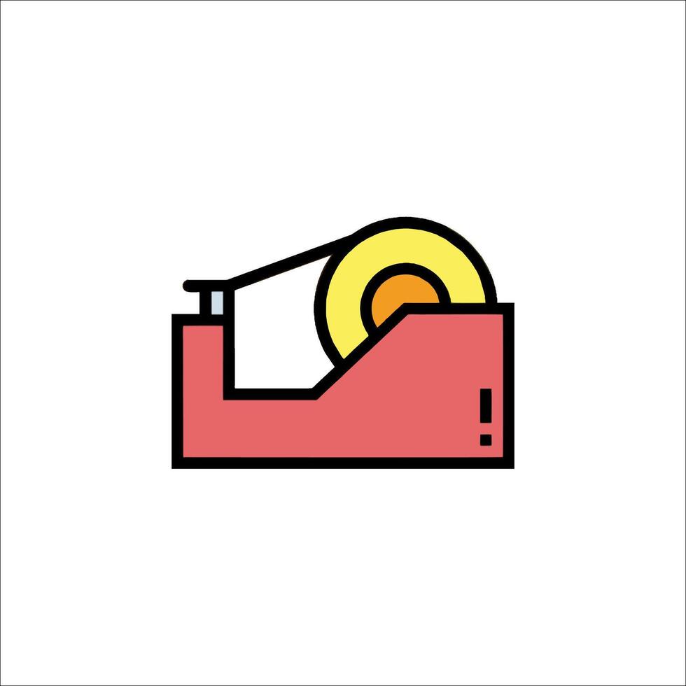A tape measure icon on a white background vector