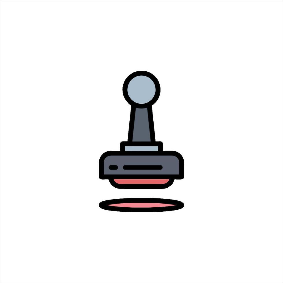 A joystick icon on a white background vector