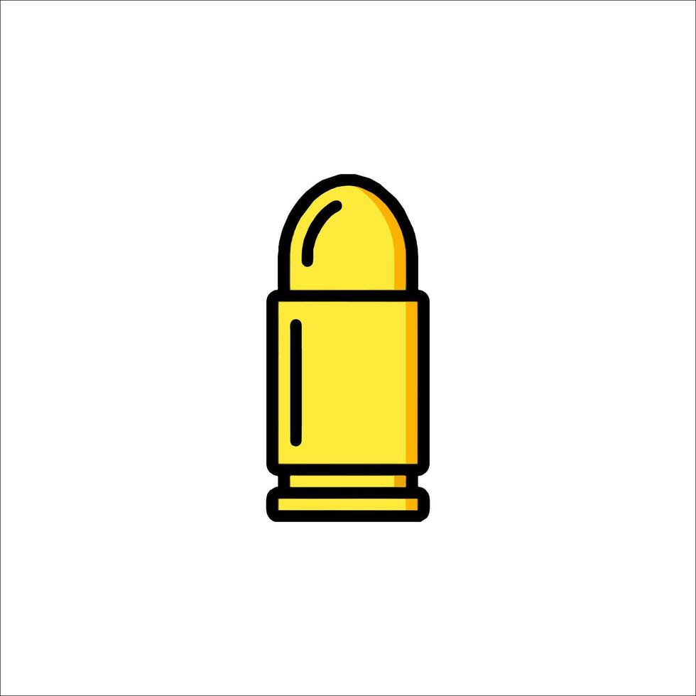 A bullet icon on a white background vector