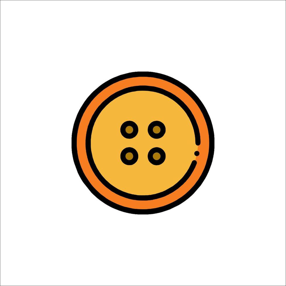 Button icon illustration vector