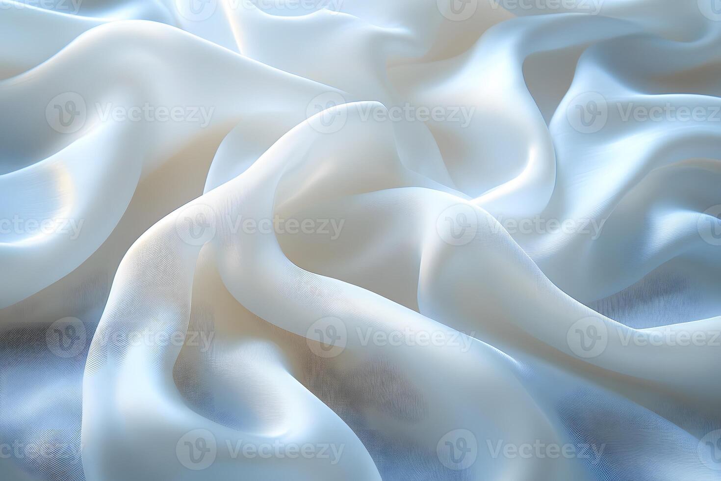 Elegance and Fluidity of Draped Sheer Fabric for Design and Texture Inspiration photo