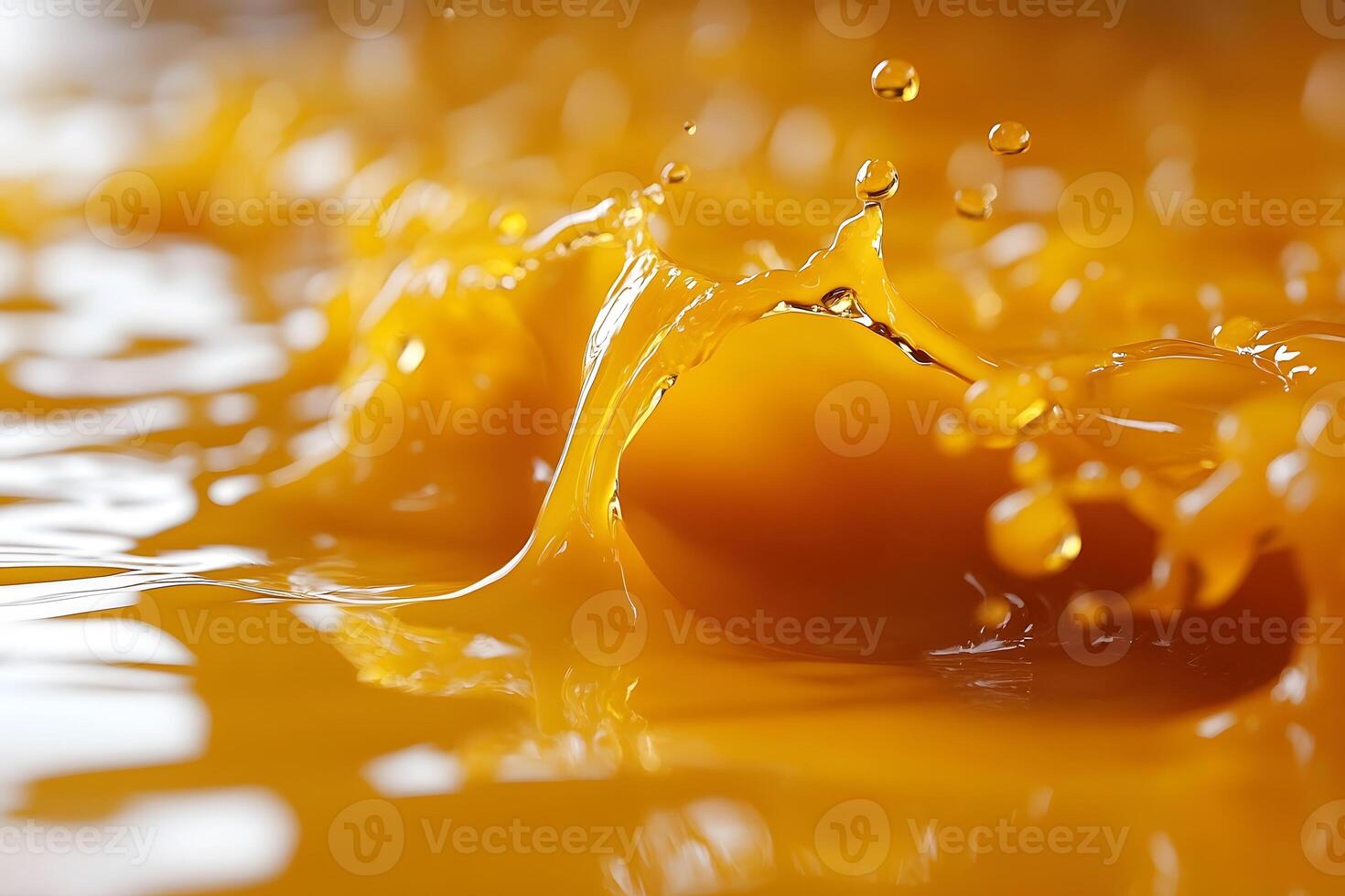 Splash of Vibrant Orange Liquid - Dynamic and Energetic Stock Photo for Creative Design