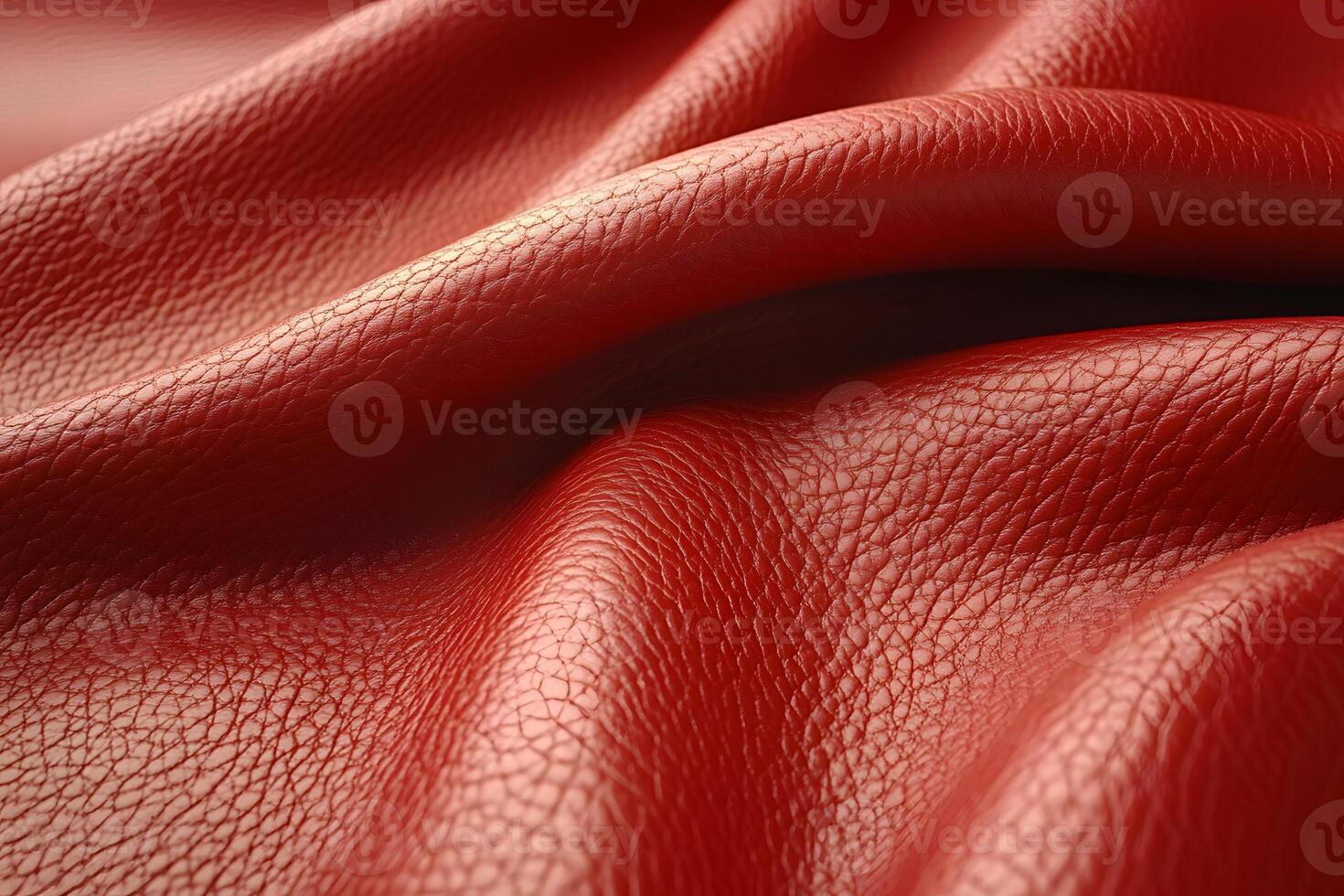 Luxurious Red Leather Texture for Design and Fashion Projects photo
