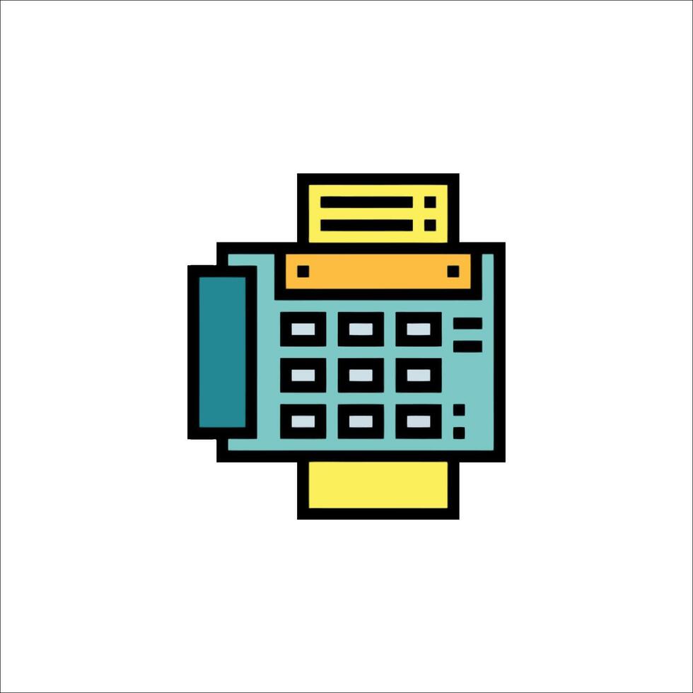 A phone icon on a white background vector